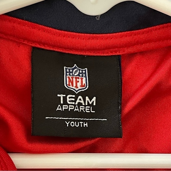 NFL New England Patriots youth Team Apparel 1/4 Zip Top size M 10/12 - Picture 9 of 10
